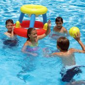 86189 | Water Basketball with Ring Toss Game - Lifestyle