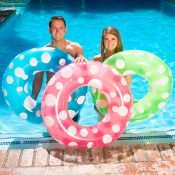 87136 | 36'' Polka Dot Swim Tube - Lifestyle 10