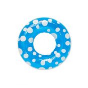 87136 | 36'' Polka Dot Swim Tube - Blue