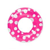 87136 | 36'' Polka Dot Swim Tube - Pink