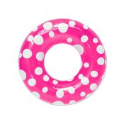 87136 | 36'' Polka Dot Swim Tube - Pink