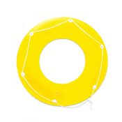 87142 | 47'' Neon Frost Swim Tube - Yellow