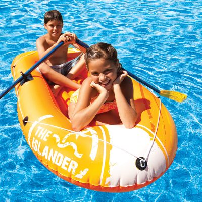Poolmaster 87420 Swimming Pool and Lake Inflatable Boat Islander