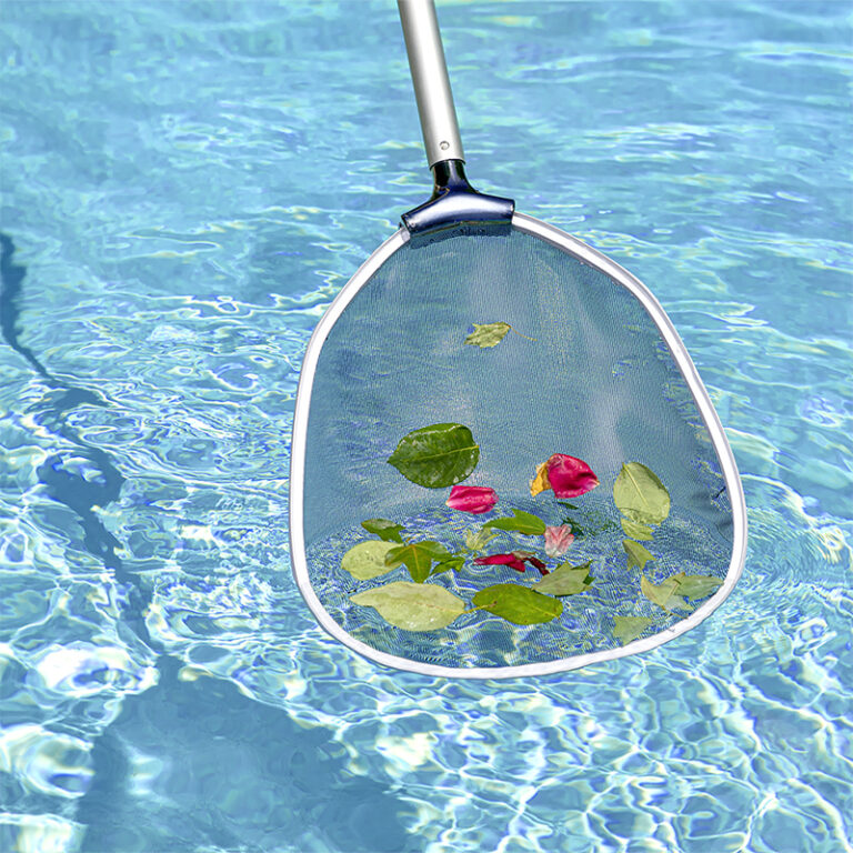 leaf skimmer for swimming pool