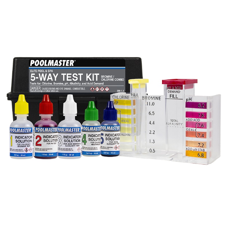 Deluxe 5 Way Test Kit Poolmaster