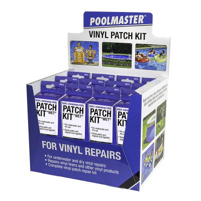 HDX Swimming Pool Vinyl Repair Kit for Patching Dry or Underwater
