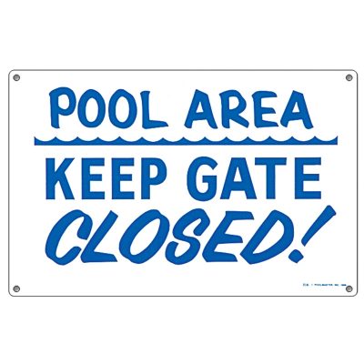 Keep Gate Closed Sign
