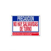 40381 | 24'' x 18'' Precaucion