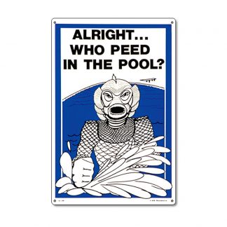 41330 | 12'' x 18'' Alight... Who Peed in the Pool?