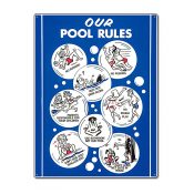 41336 | 18'' x 24'' Our Pool Rules