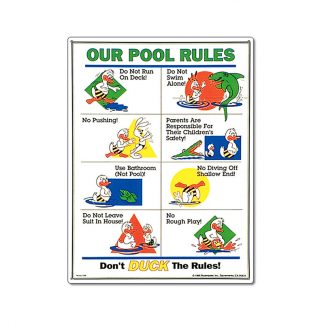 41339 | 18'' x 24'' Don't Duck the Rules!
