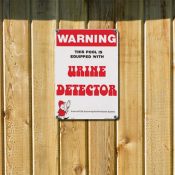 41350 | 12" x 18" Warning - Urine Detector - Lifestyle 1