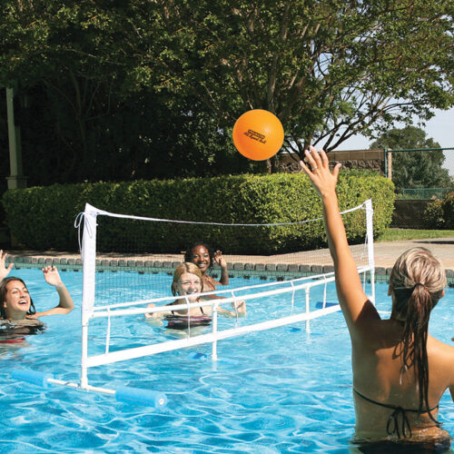Super Combo Water Volleyball/Badminton Game Poolmaster