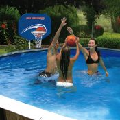 Poolmaster 72948 Minnesota Timberwolves NBA Pro Rebounder-Style Poolside  Basketball Game , White