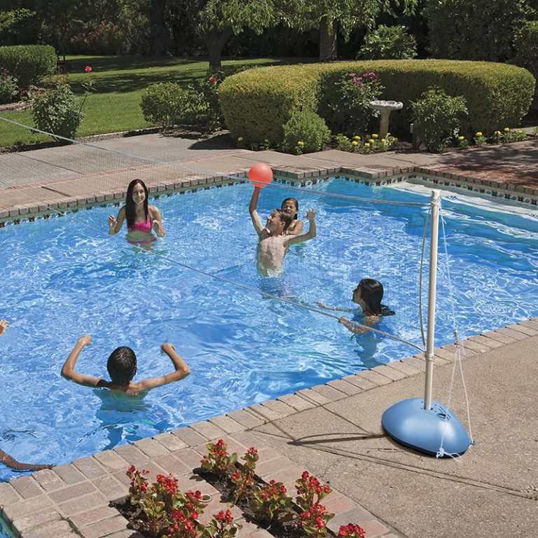 AcrossPool Volleyball / Badminton Game Combo Poolmaster