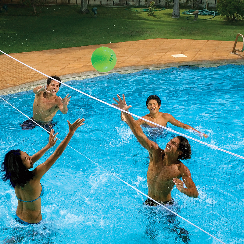 AcrossPool Volleyball / Badminton Game Combo Poolmaster