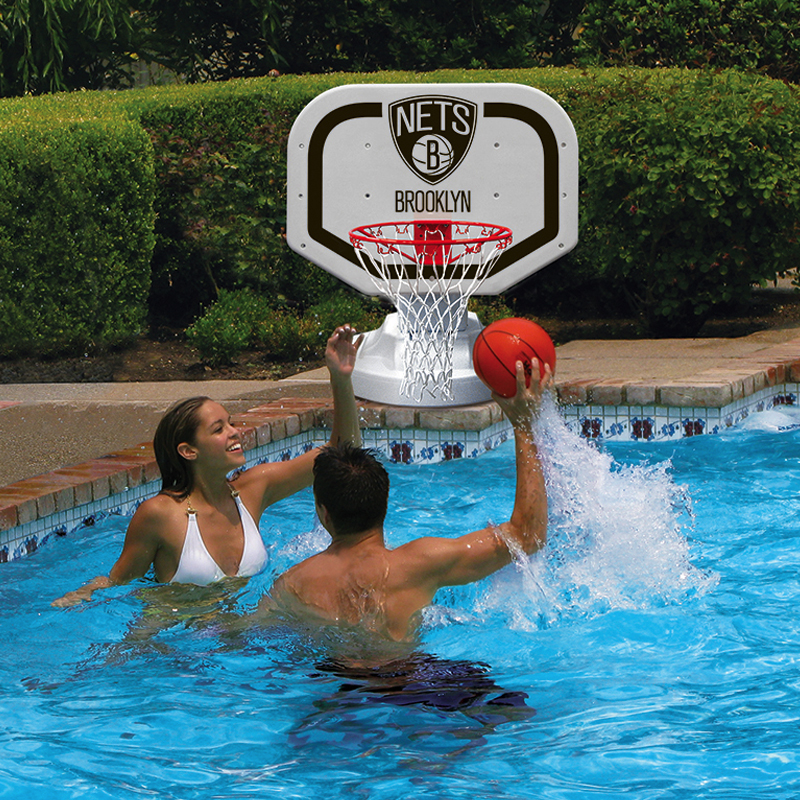 NBA Brooklyn Nets USA Competition Style Basketball Game Poolmaster