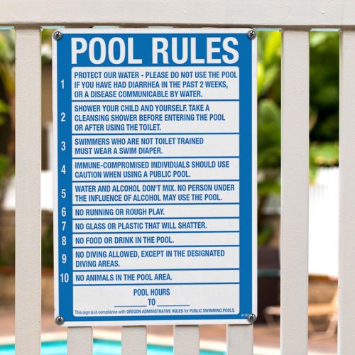 Oregon Pool Rules Poolmaster