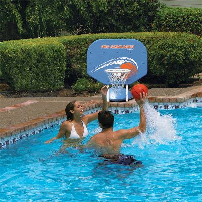 Swimming pool sales basketball game