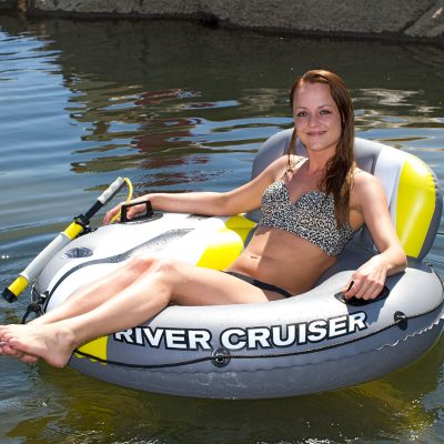 Poolmaster DLX River Cruiser Lounge with Launcher