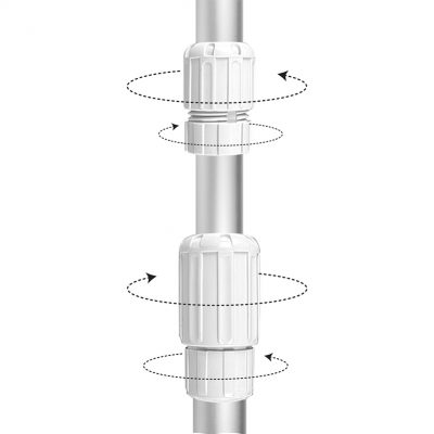 3-Piece 21' Telescopic Pole w/ External-Locking Cam - Image 5