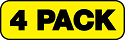 4 PACK - symbol