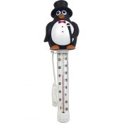 25303 | Mr. Penguin Character Thermometer - Front View