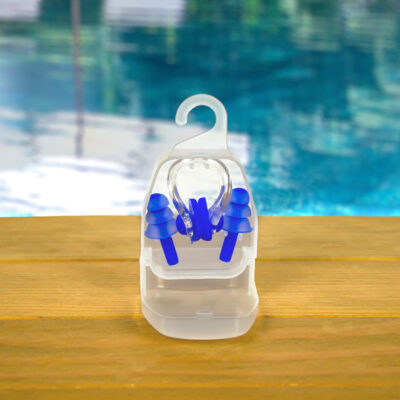 Silicone Nose Clip & Ear Plug Set - Image 3