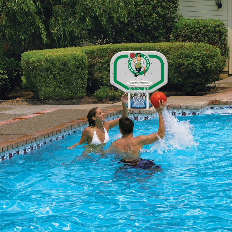 NBA Boston Celtics Pro Rebounder Style Basketball Game Poolmaster