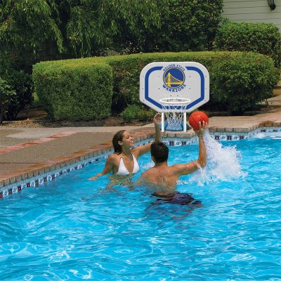 NBA Golden State Warriors Pro Rebounder Style Basketball Game - Image 2