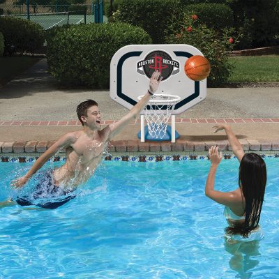 NBA Houston Rockets Pro Rebounder Style Basketball Game - Image 3
