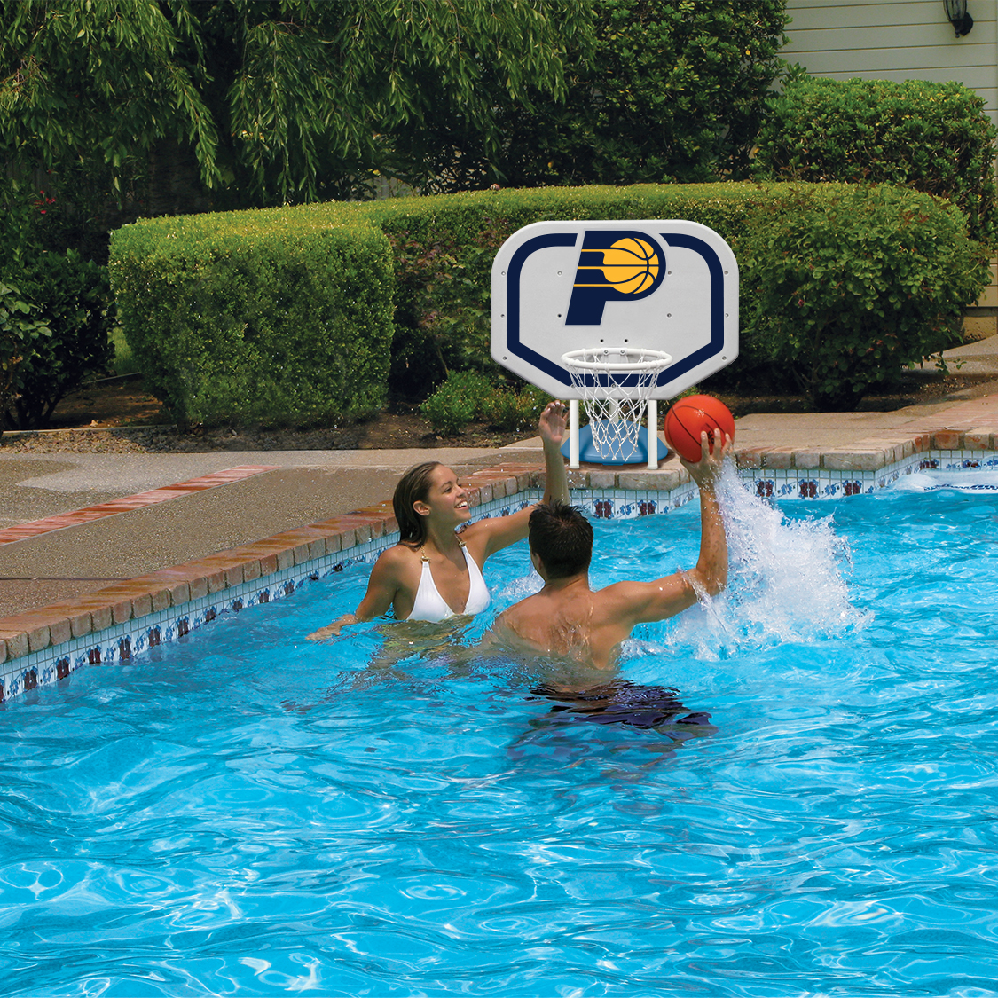 NBA Indiana Pacers Pro Rebounder Style Basketball Game Poolmaster
