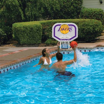 NBA Los Angeles Lakers Pro Rebounder Style Basketball Game - Image 3
