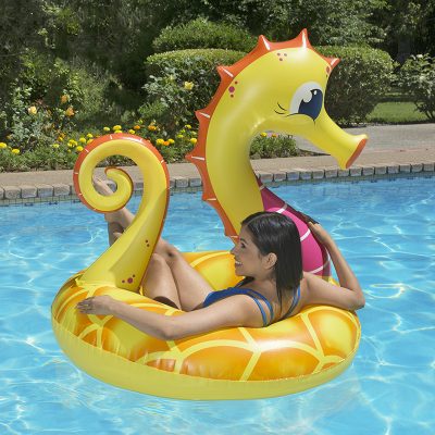 87157 | 48'' Yellow Seahorse Tube - Lifestyle 6