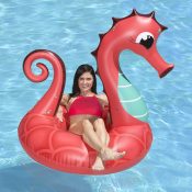 87158 | 48'' Coral Seahorse Tube - Lifestyle 2