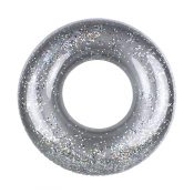 36" Silver Glitter Tube