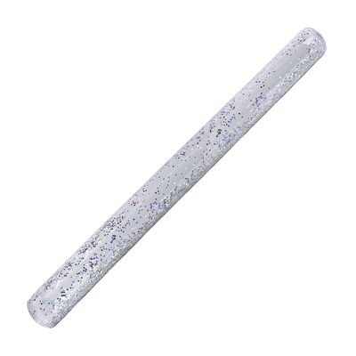 60" Silver Glitter Noodle - Image 9