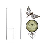 Dragonfly Thermometer Garden Stake