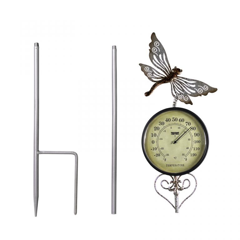 Dragonfly Thermometer Garden Stake Poolmaster
