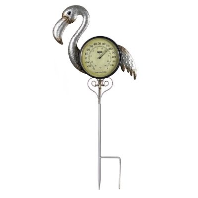 Flamingo Thermometer Garden Stake - Image 7