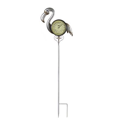 Flamingo Thermometer Garden Stake - Image 5