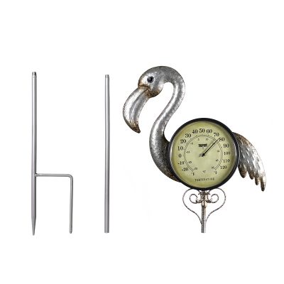 Flamingo Thermometer Garden Stake - Image 6