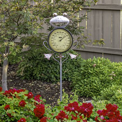 Frog Thermometer Garden Stake - Image 2