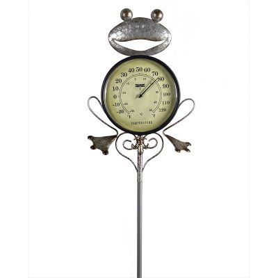 Frog Thermometer Garden Stake - Image 4