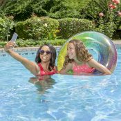 31" Rainbow Glitter Tube