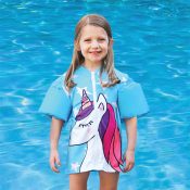 50549 | Unicorn Swim Shirt Floaties - Lifestyle 1