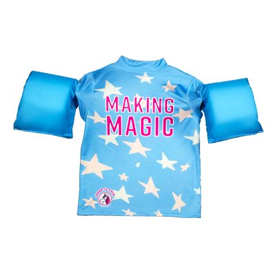 Swim shirt sales with floaties