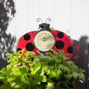 Ladybug Thermometer Wall Décor