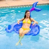 85591 | Mermaid Tail Sling Chair - Lifestyle 1