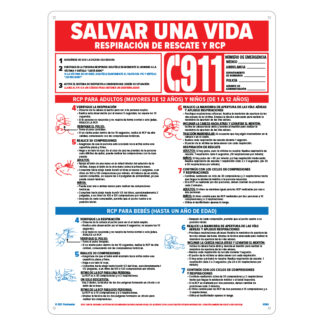 40380 | Como Salvar Una Vida Sign - Product